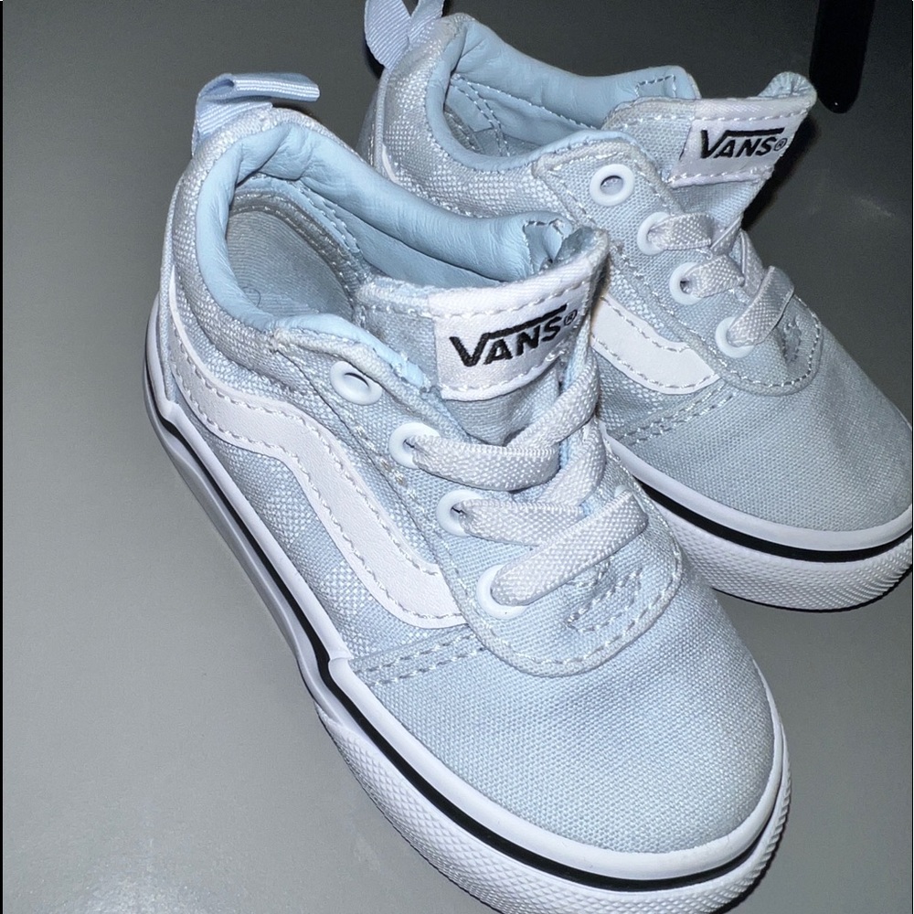 Toddler Boy Blue Vans Size 5
